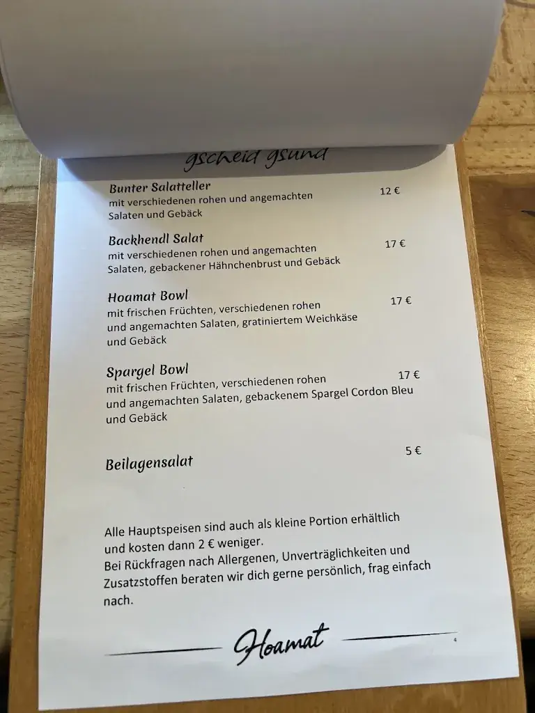 Menu_Hoamat - Wirtshaus und Woidbrennerei_Hohenau_image_3