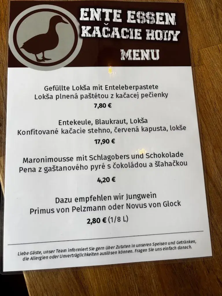 Menu_Bistro Hana_Kittsee_immagine_3