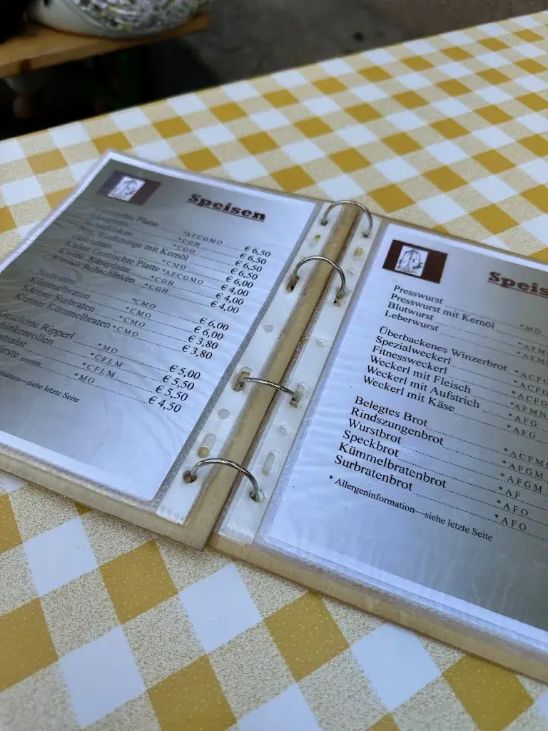 Menu_Heurigen Kammlander_Hundsheim_immagine_1