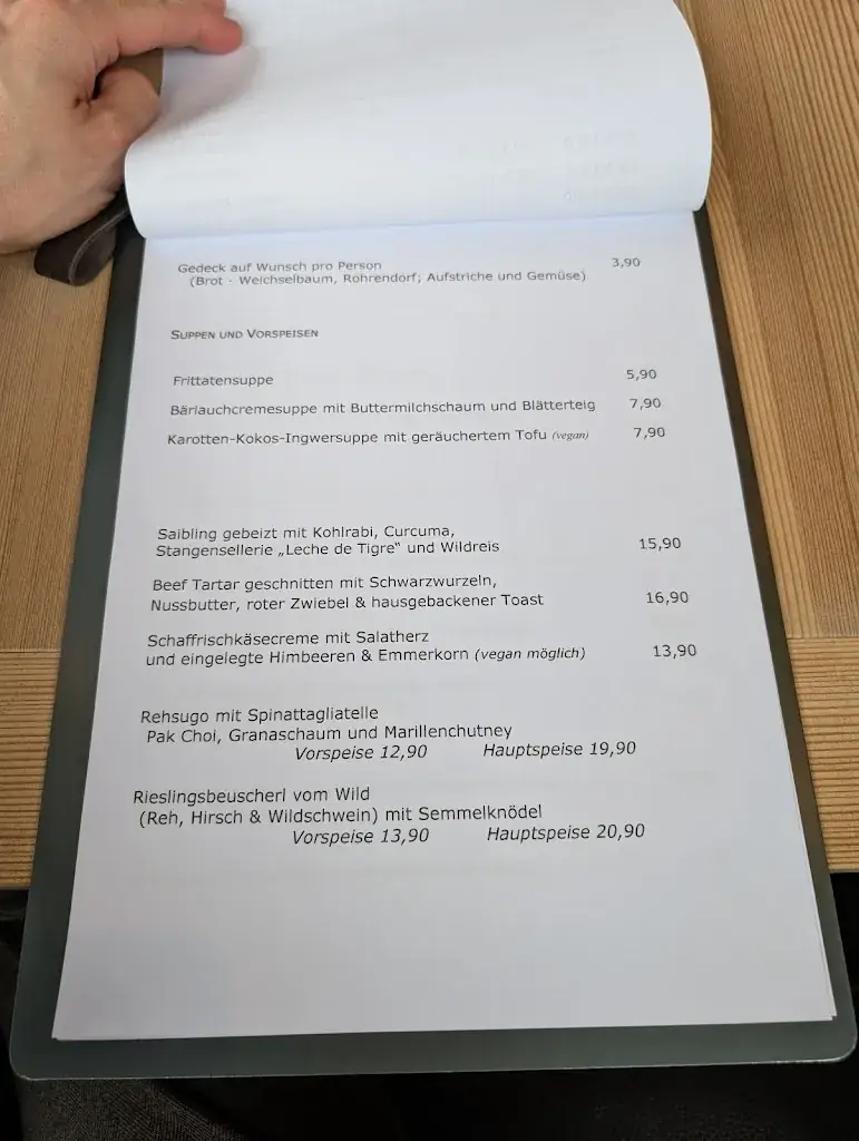Menu_Restaurant Naehrer_Kapelln_immagine_3
