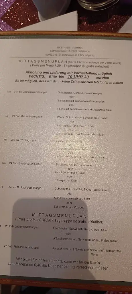 Menu_Gasthaus Rammel - Zum goldenen Engel_Hollabrunn_image_1