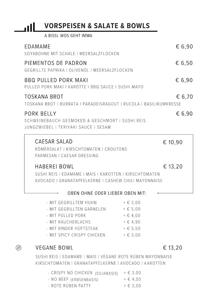 Menu_Haberei - Restaurant & Bar_Hollabrunn_image_1