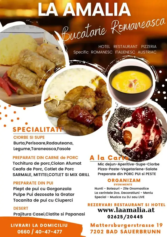 Menu_La Amalia - Restaurant_Bad Sauerbrunn_image_1