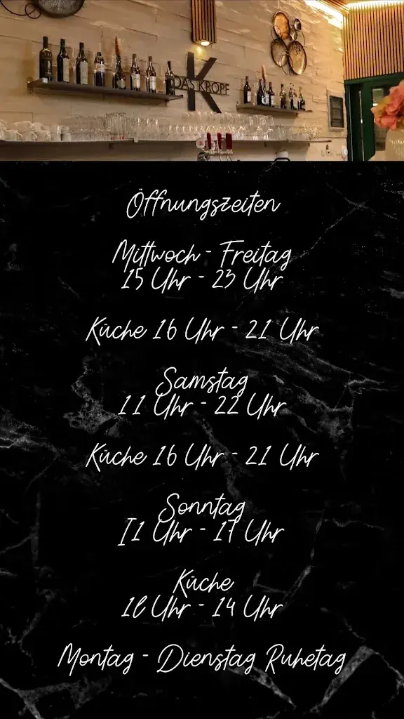 Menu_Restaurant Das KROPF_Kleinmürbisch_immagine_1