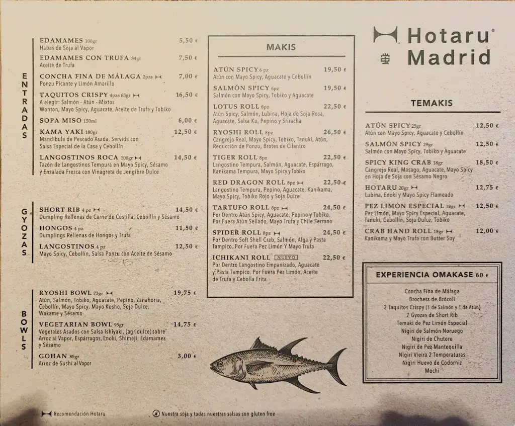 Menu_Hotaru Madrid_Japons_image_3