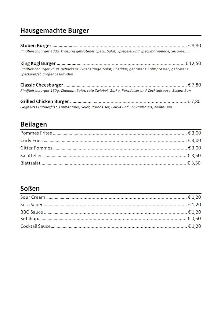 Menu_Gasthof zum Bräuhaus - Kogelbauer_Kirchschlag_immagine_1