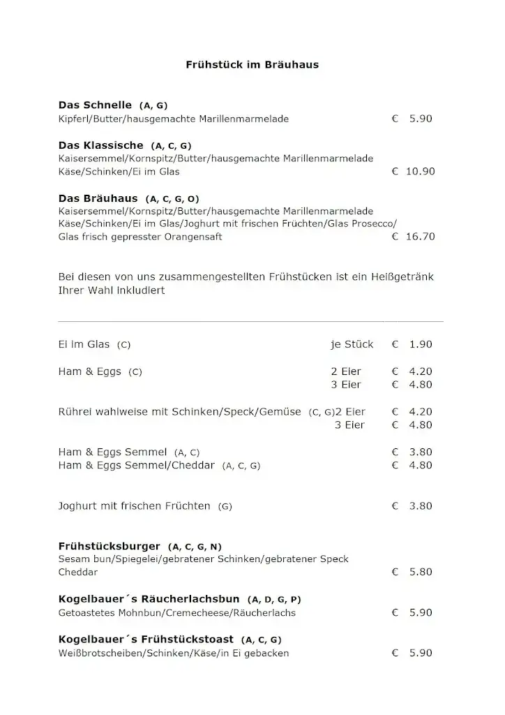 Menu_Gasthof zum Bräuhaus - Kogelbauer_Kirchschlag_immagine_3