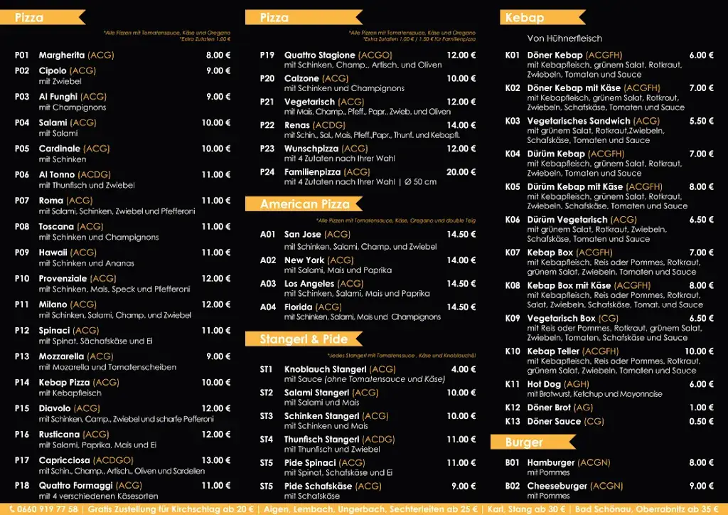 Menu_Renas Kebap & Pizza Restaurant_Kirchschlag_immagine_2
