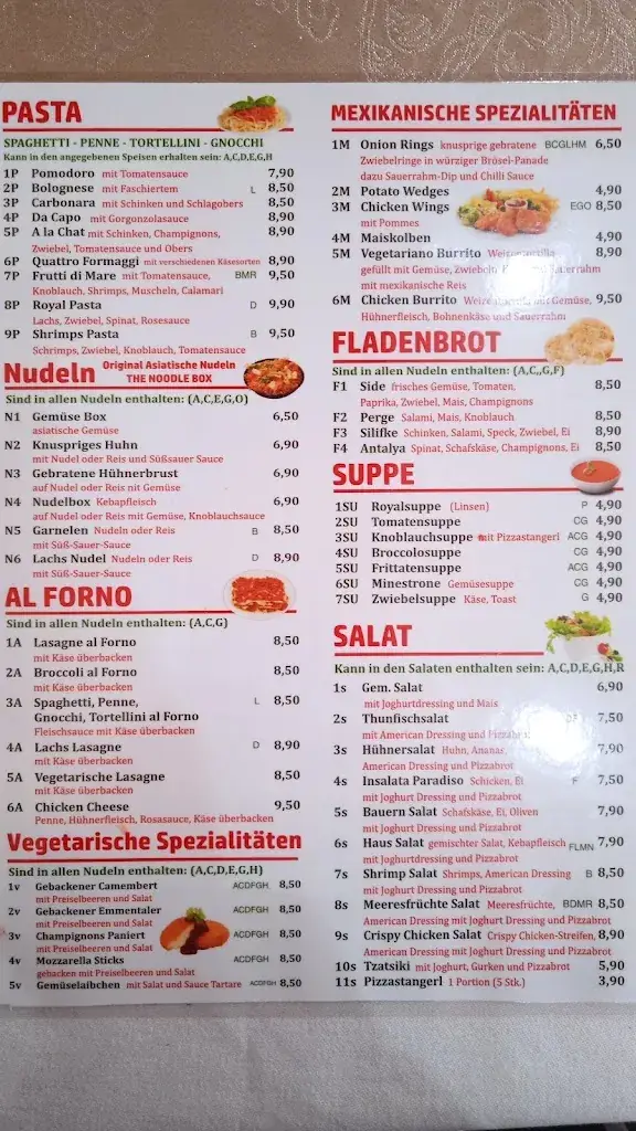 Menu_Pizza Royal Kirchberg_Kirchberg an der Pielach_immagine_3