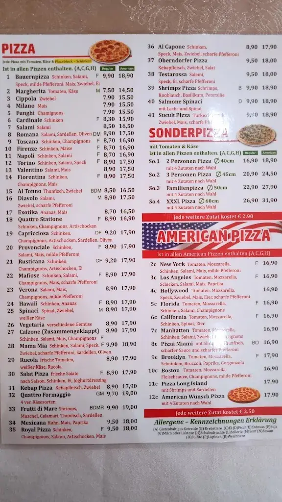 Menu_Pizza Royal Kirchberg_Kirchberg an der Pielach_immagine_4
