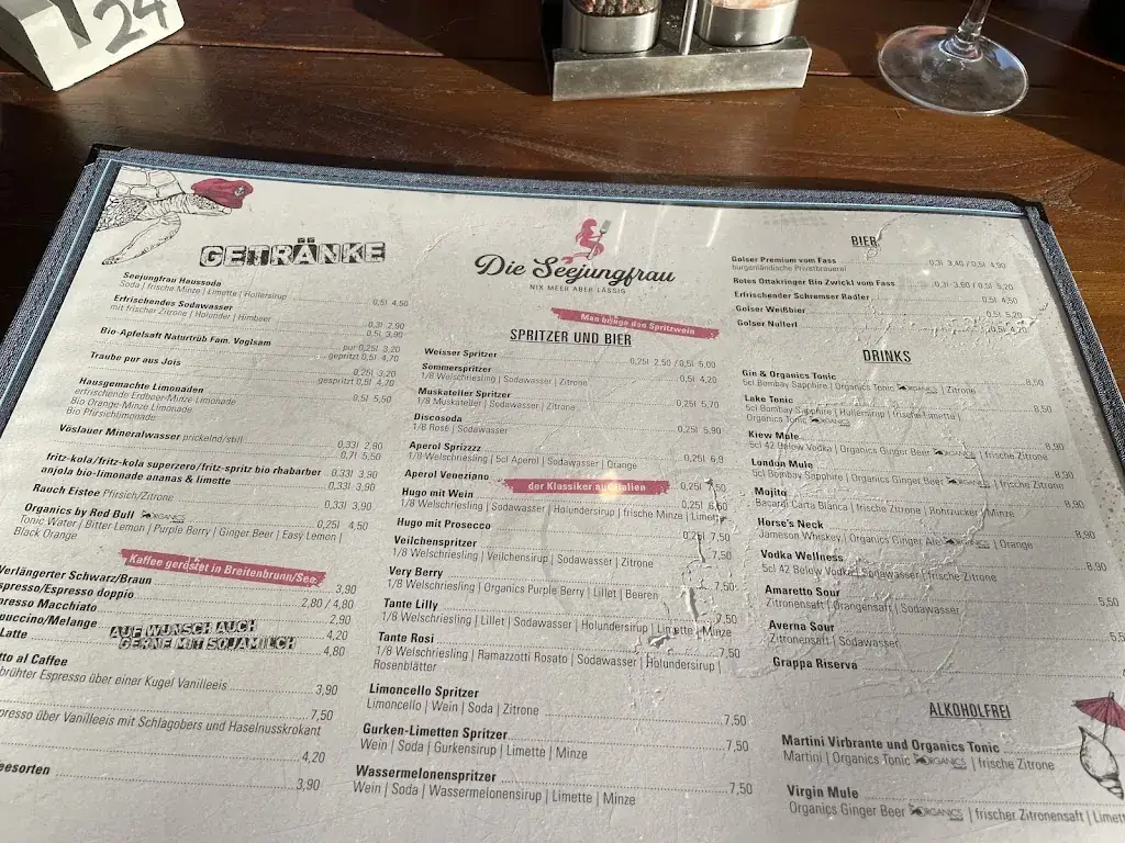 Menu_Die Seejungfrau 