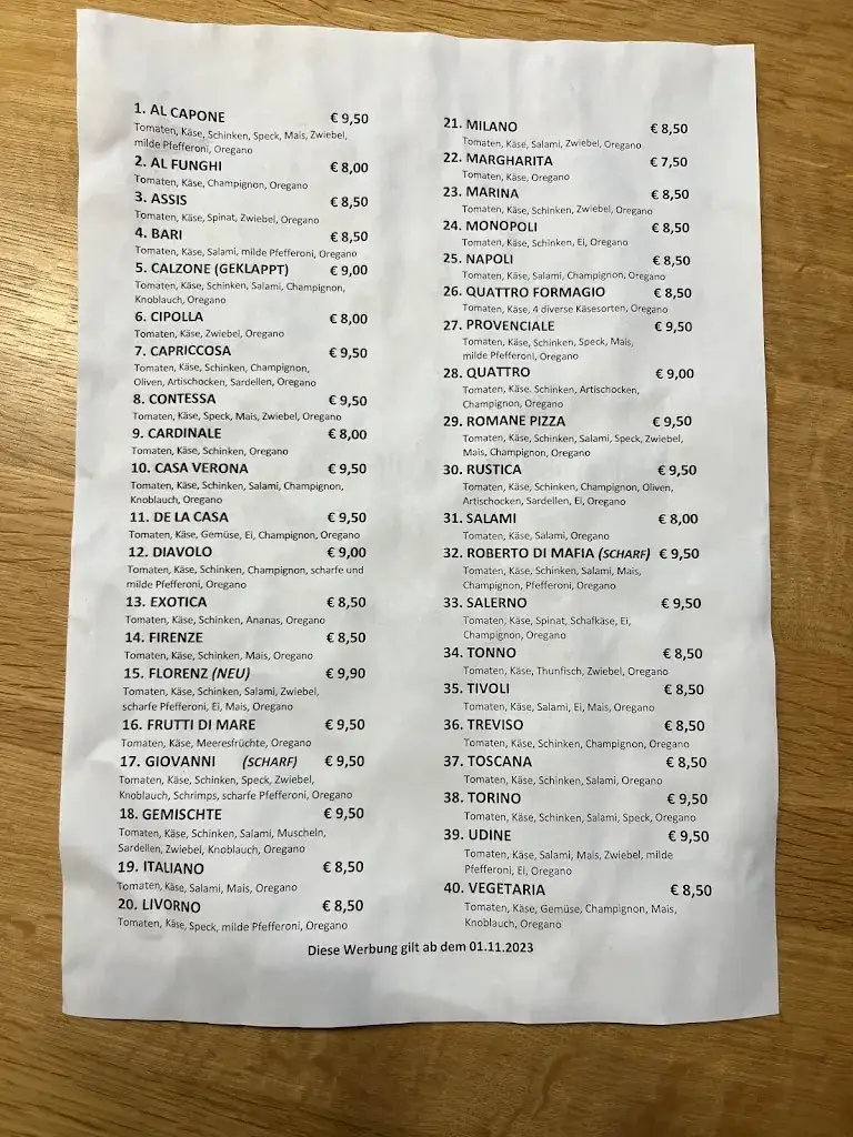 Menu_Pizzeria Milano_Langenlois_immagine_4