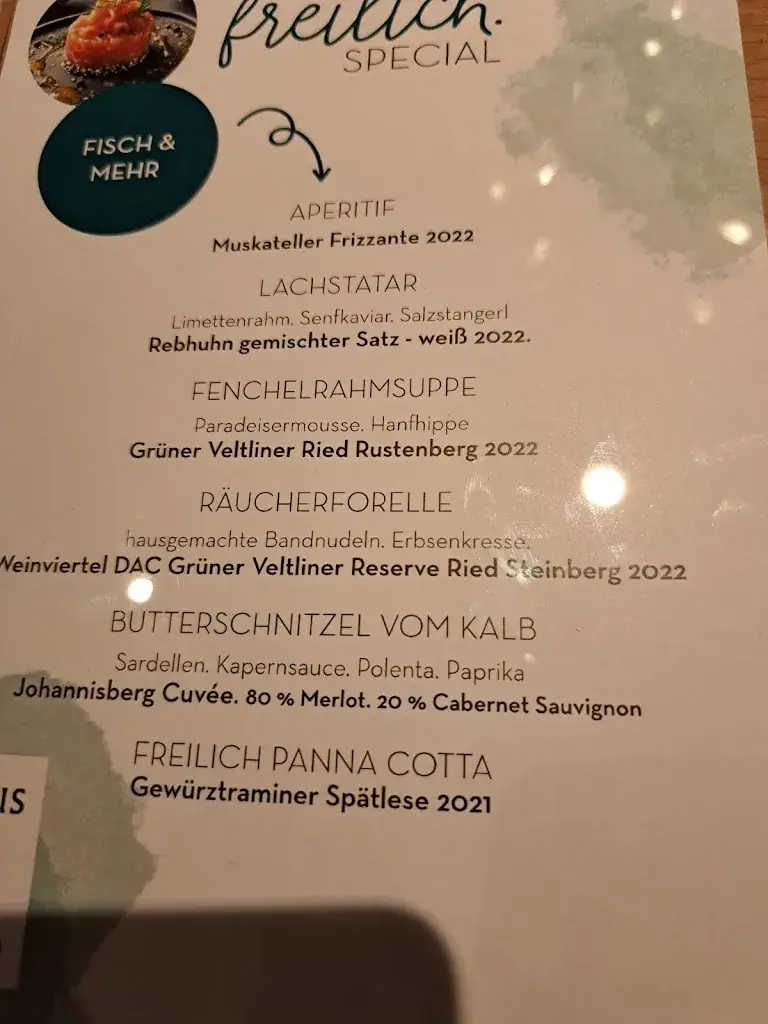 Menu_freilich ESSEN. TRINKEN. SCHLAFEN_Laa an der Thaya_immagine_4