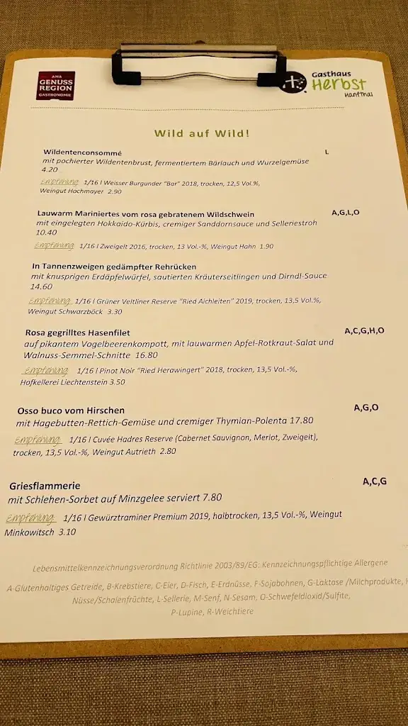 Menu_Gasthaus Herbst_Laa an der Thaya_image_1