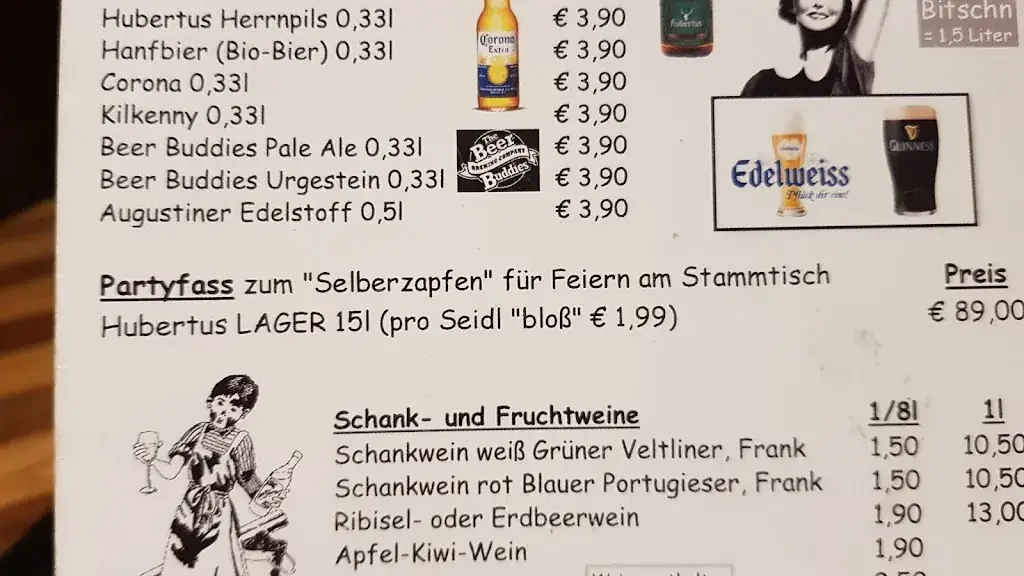 Menu_Bierlokal Schwarzer Peter mit Schmankerlküche_Laa an der Thaya_immagine_4