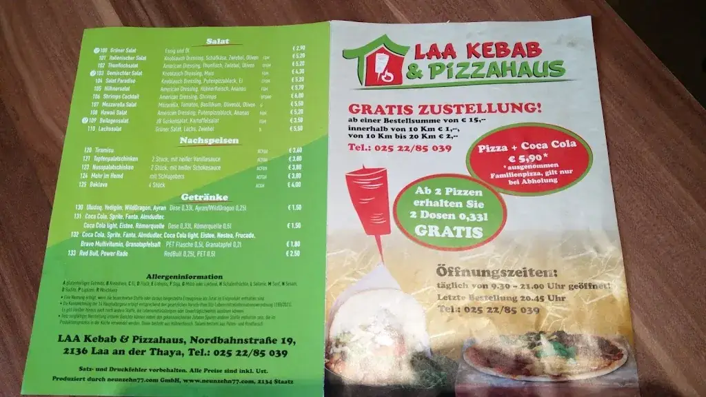 Menu_Laa Kebap & Pizzahaus_Laa an der Thaya_image_1