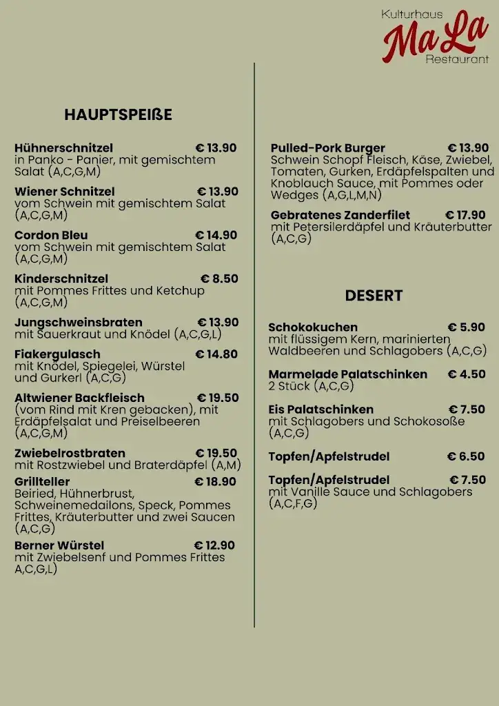 Menu_Kulturhaus MA LA_Lanzendorf_immagine_2