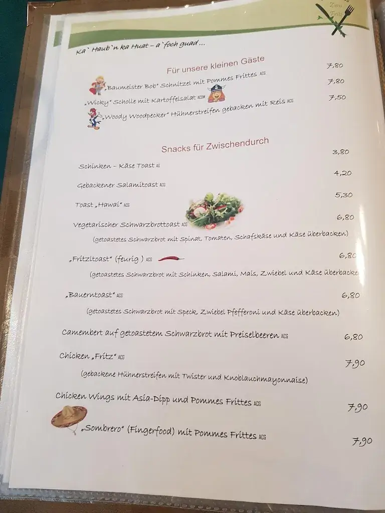 Menu_Tavern for Fritz_Leitzersdorf_image_1