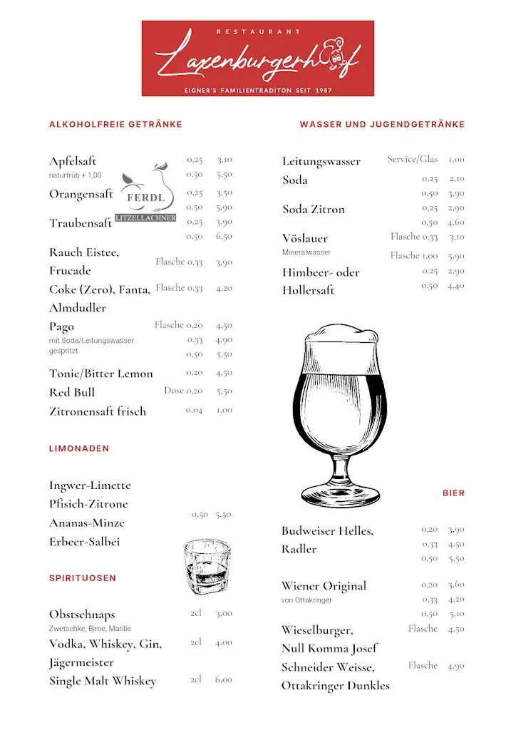 Menu_Restaurant Laxenburgerhof_Laxenburg_immagine_1
