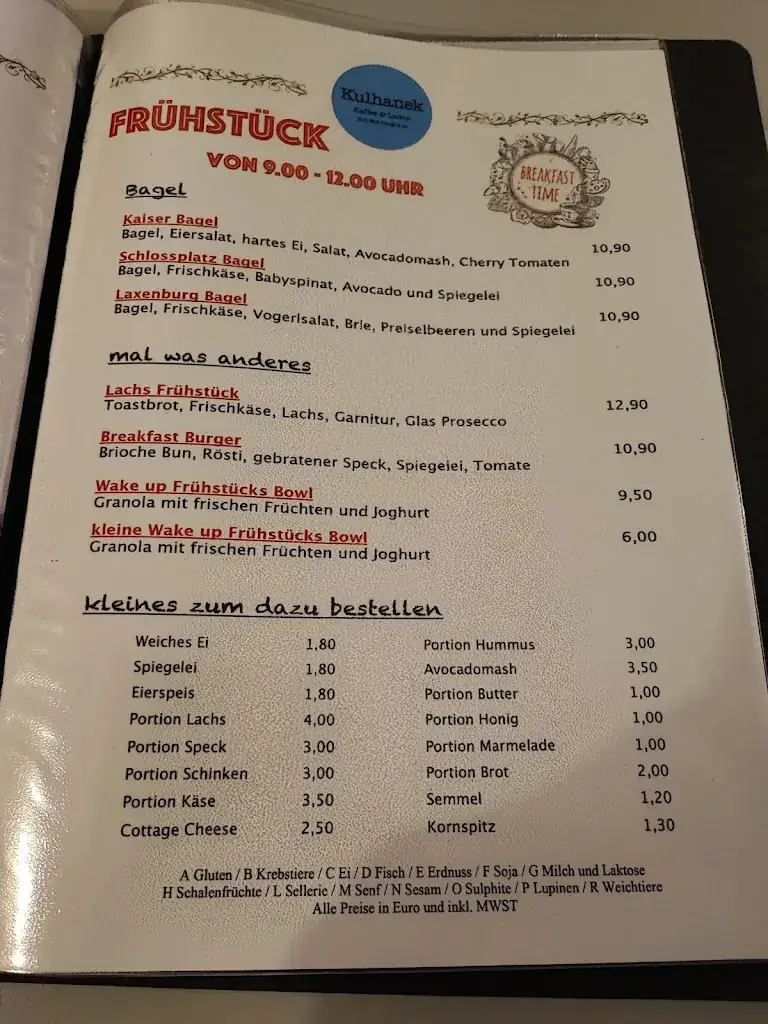 Menu_KULHANEK´s Gasthaus - am Schloßplatz_Laxenburg_image_2
