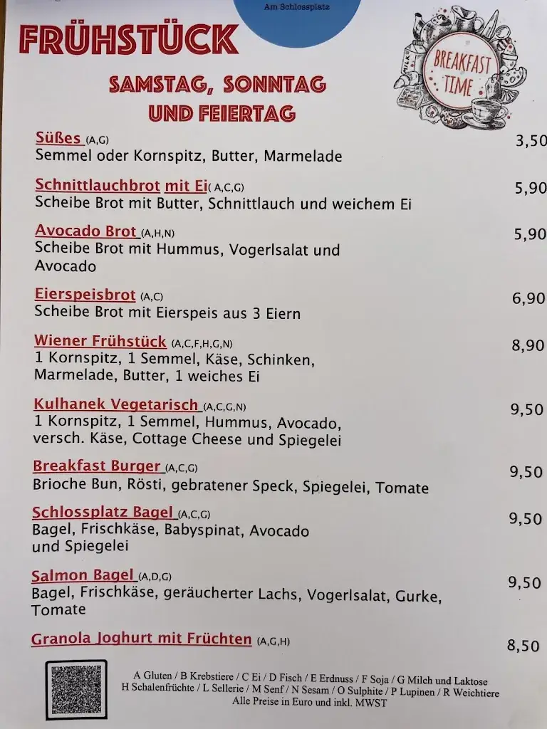 Menu_KULHANEK´s Gasthaus - am Schloßplatz_Laxenburg_image_4