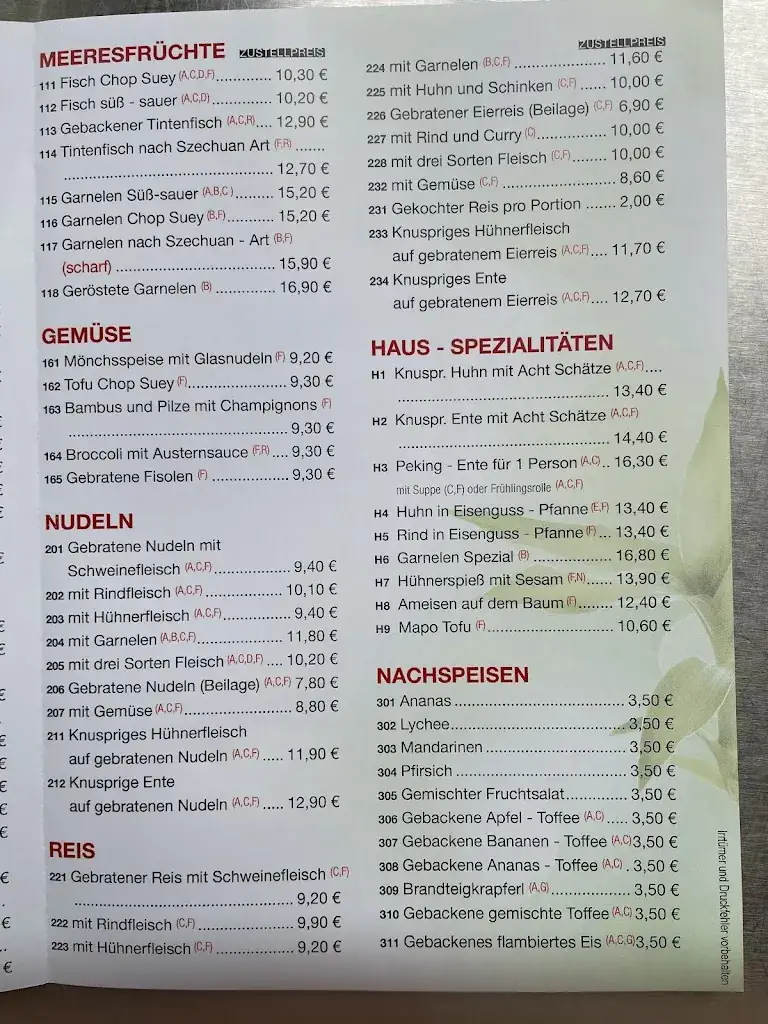Menu_Chinarestaurant Evergreen_Langenlebarn-Oberaigen_image_4