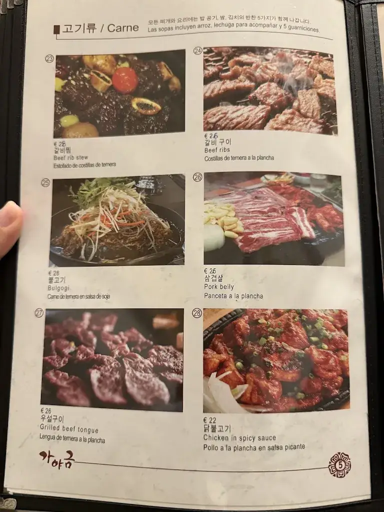 Menu_Gayagum Restaurant_Jabing_image_4