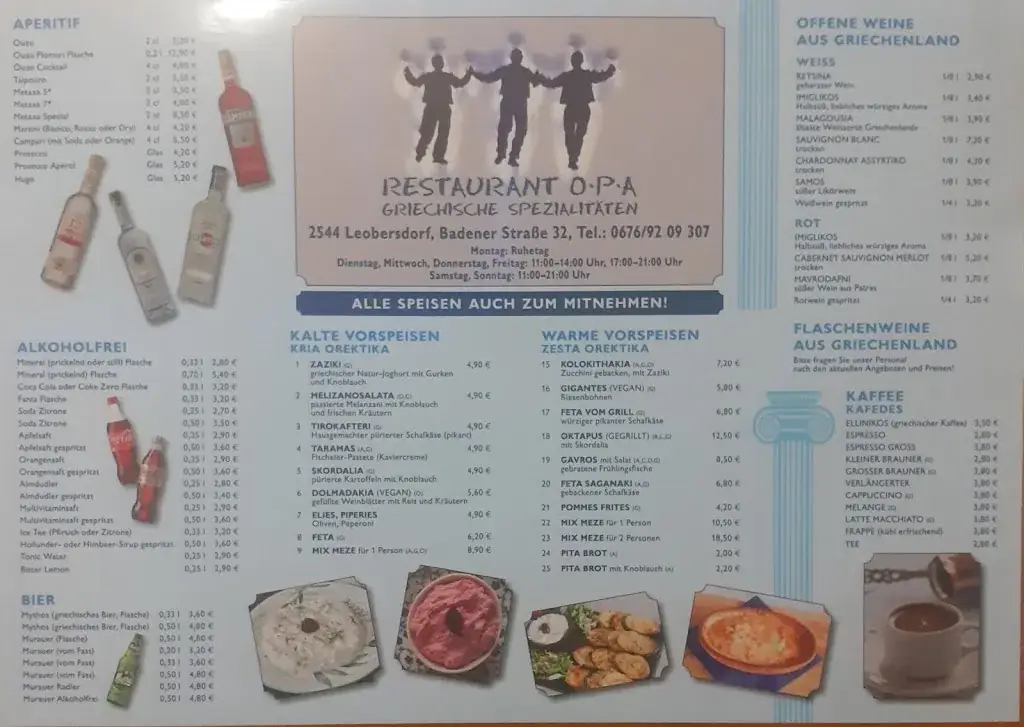 Menu_OPA Restaurant_Leobersdorf_image_2