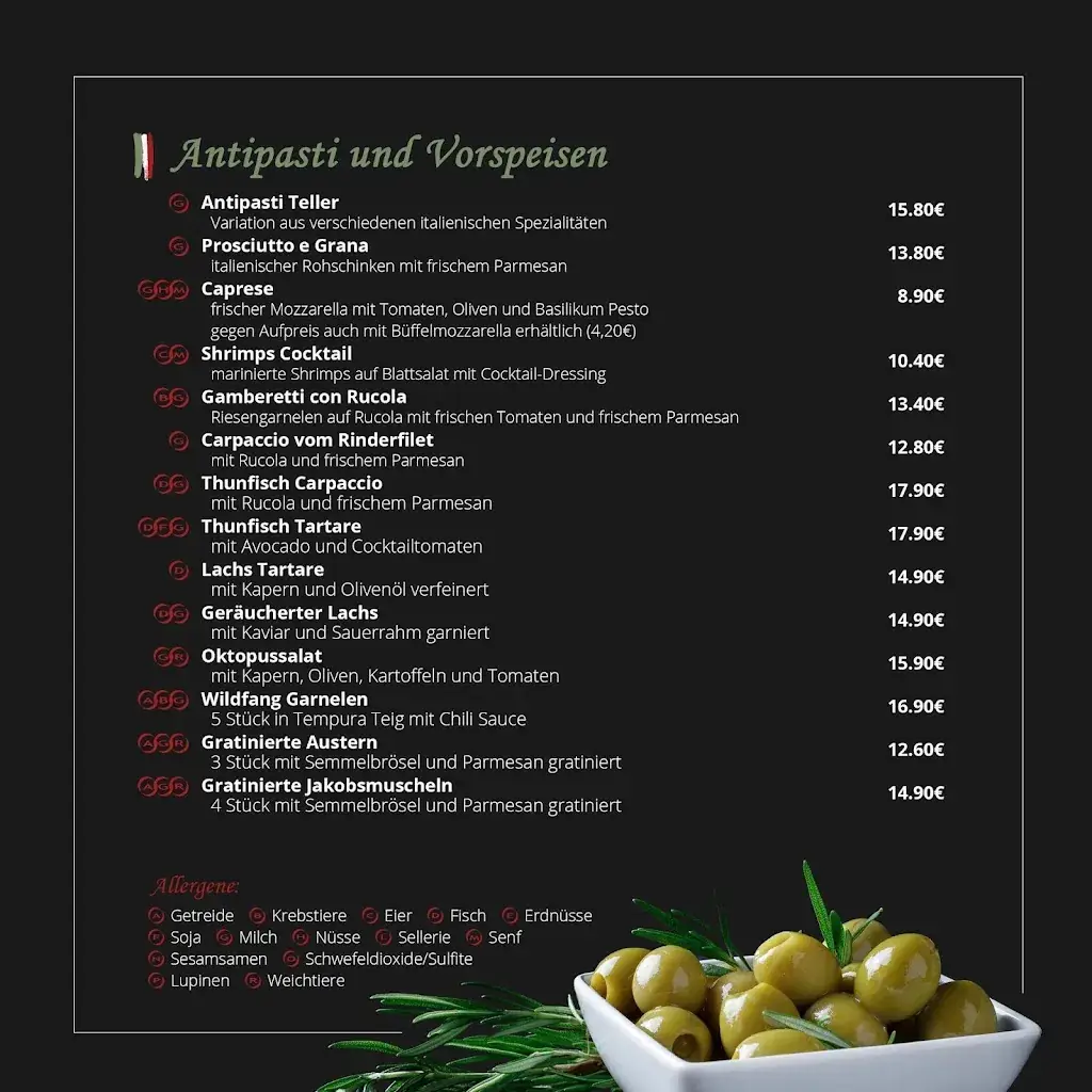 Menu_Sorrento Ristorante Pizzeria_Leobersdorf_immagine_3
