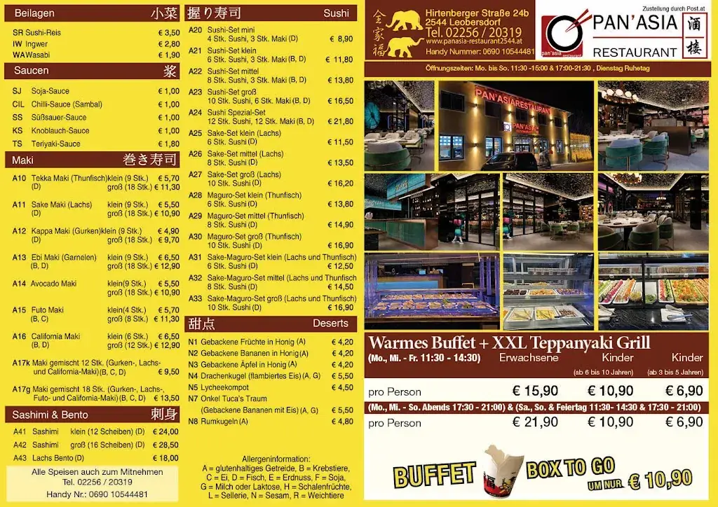 Menu_Pan Asia_Leobersdorf_immagine_2