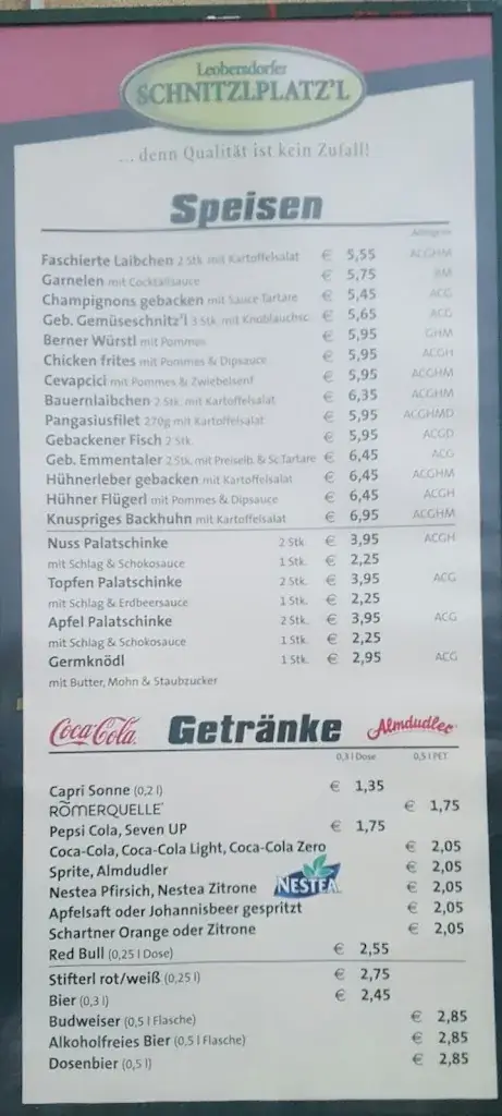 Menu_Leobersdorfer Schnitzlplatzl_Leobersdorf_image_2