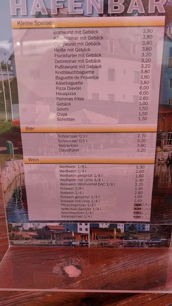 Menü_Hafenbar Litschau_Litschau_Bild_3