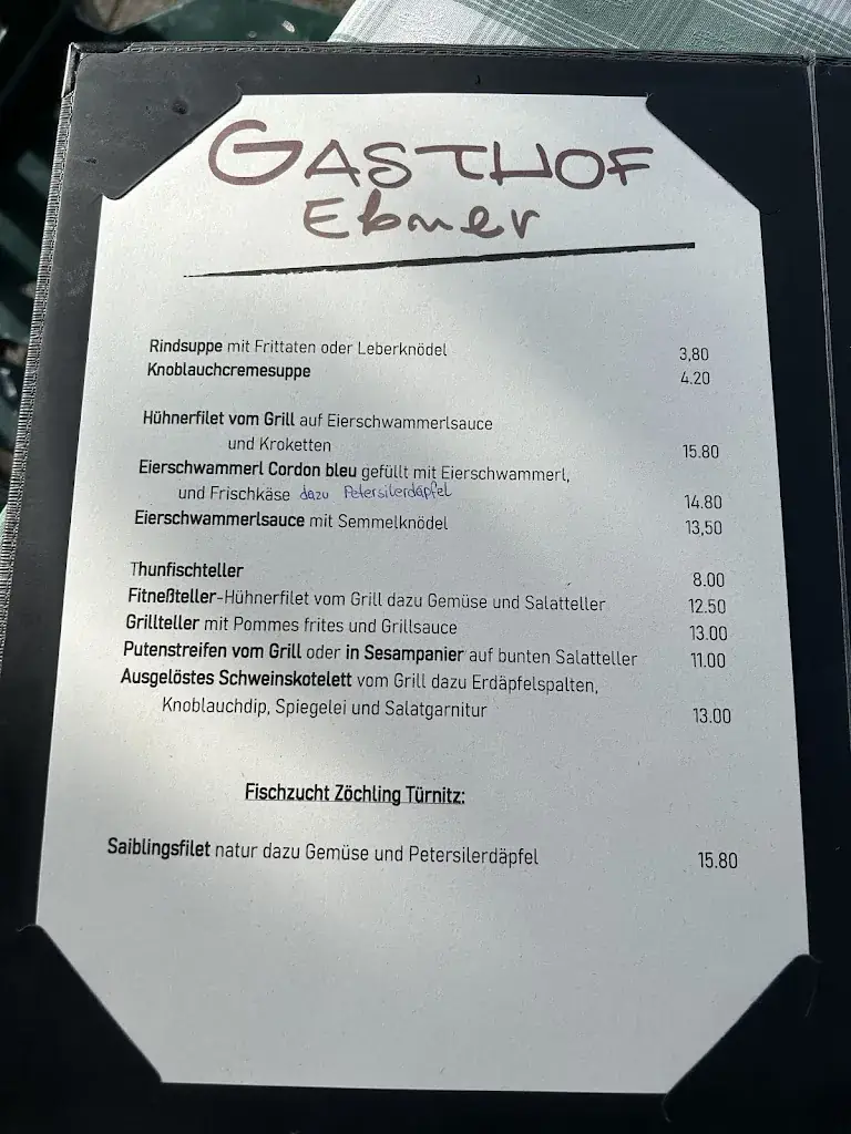 Menu_Gasthof Ebner_Lilienfeld_immagine_2