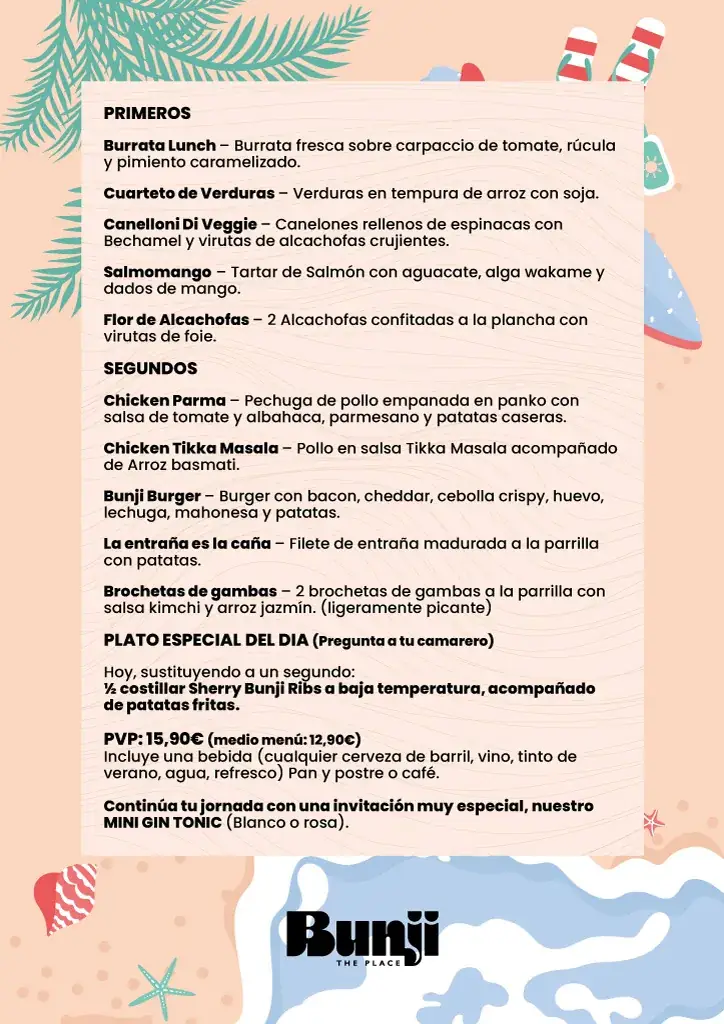 Menu_Bunji - The Place_Jabing_image_1