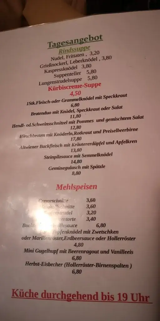 Menu_Almgasthof Billensteiner_Lilienfeld_immagine_2