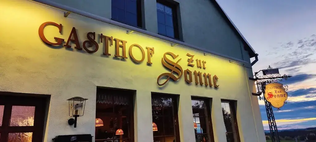 Gasthof "Zur Sonne" restaurant in Lengenfeld