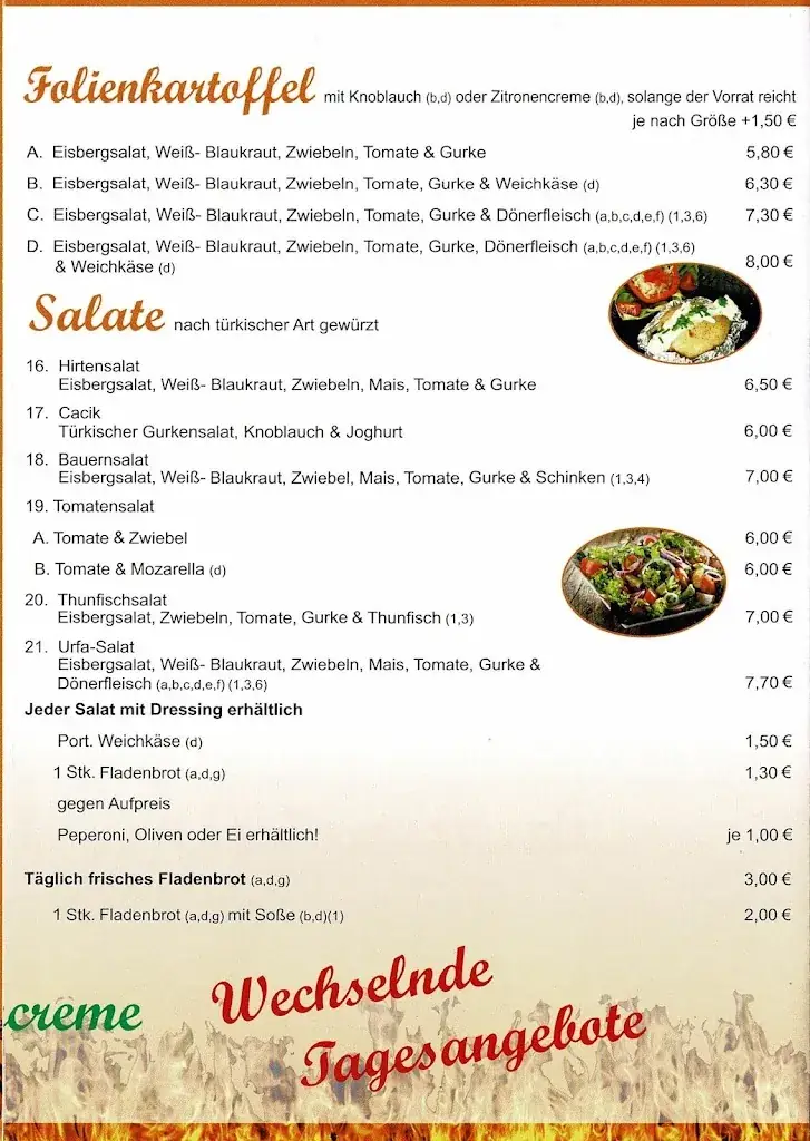 Menu_URFA DÖNER_Lengenfeld_immagine_4