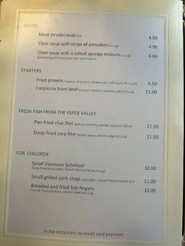 Menu_Landgasthof zur schönen Wienerin_Marbach an der Donau_image_2