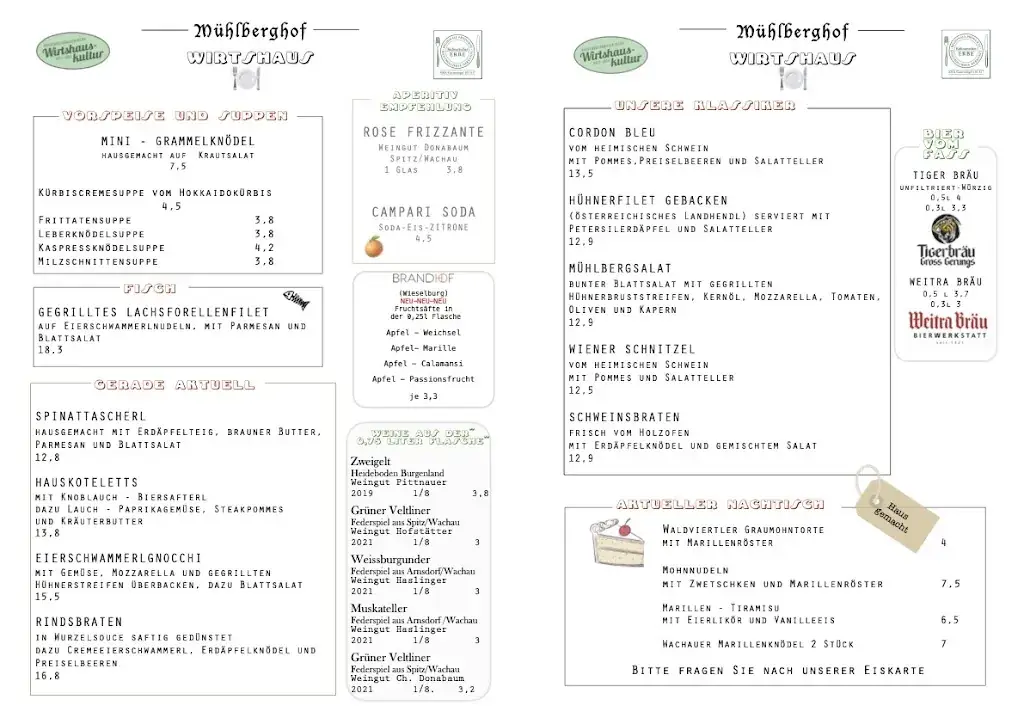 Menu_Gasthaus Mühlberghof_Maria Laach am Jauerling_image_1