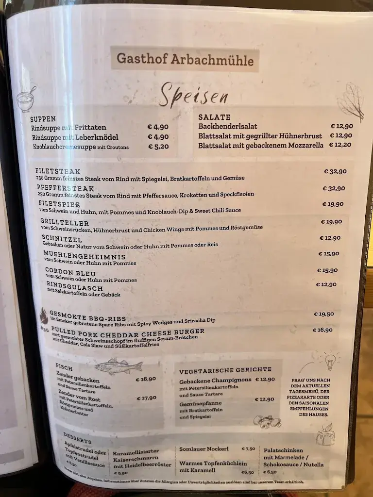 Menu_Arbachmühle GmbH_Mannersdorf am Leithagebirge_image_1