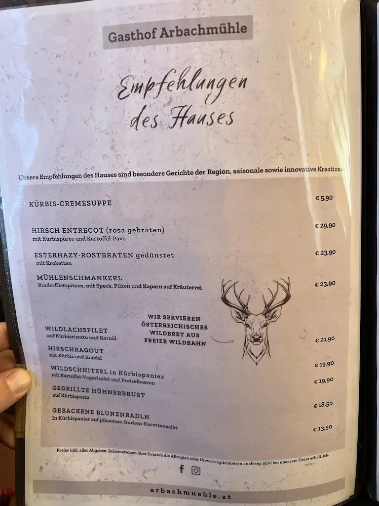 Menu_Arbachmühle GmbH_Mannersdorf am Leithagebirge_image_2