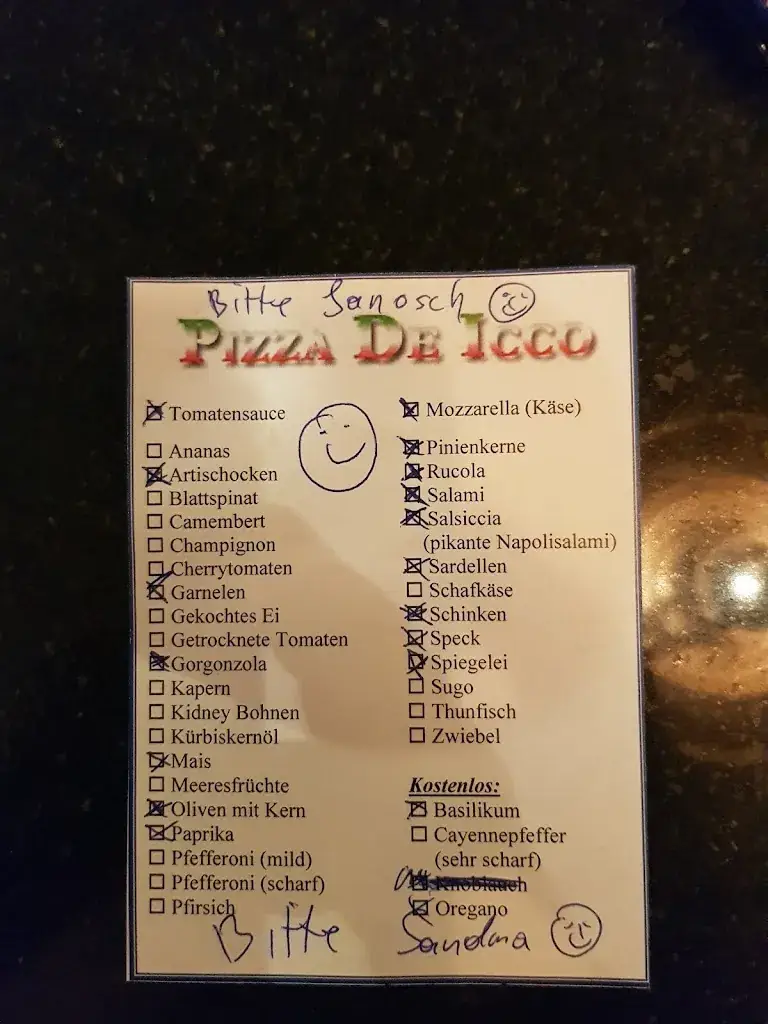 Menu_Pizzeria De Icco_Markersdorf an der Pielach_image_1