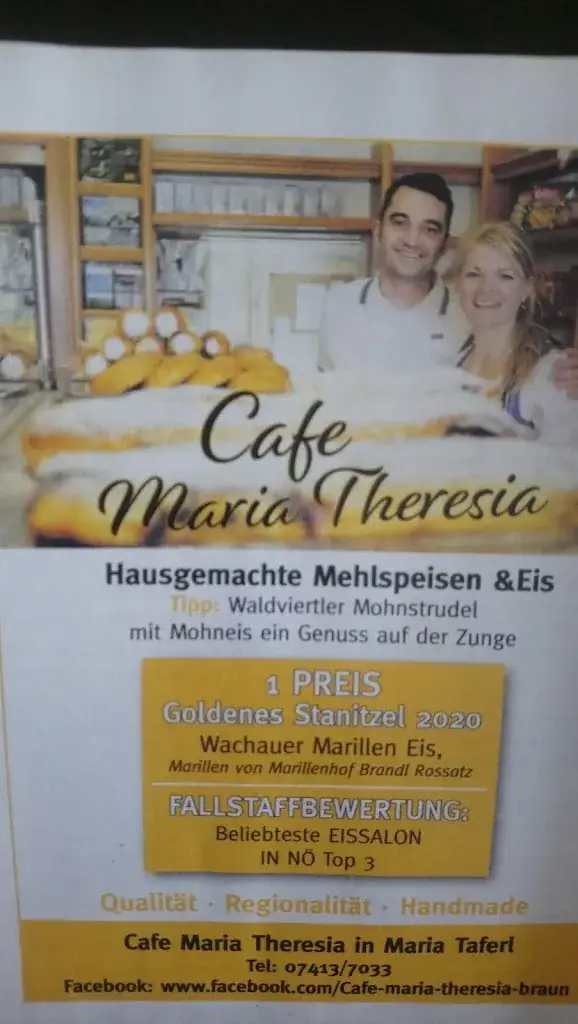 Menu_Cafe Maria-Theresia Braun Maria Taferl_Maria Taferl_immagine_2
