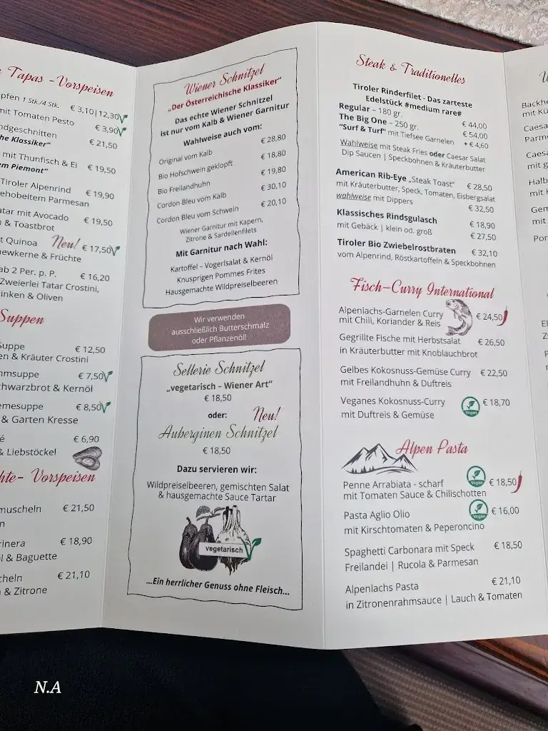 Menu_Gut Matzen Cafe Restaurant Bar_Matzen_immagine_3
