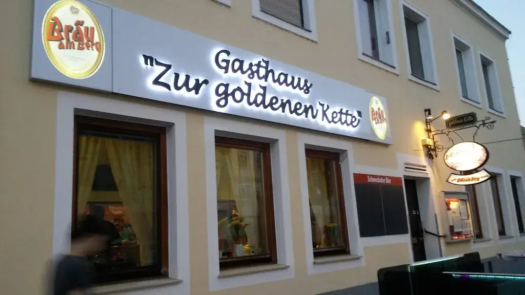 Gasthaus zur goldenen Kette ristorante a Mannswörth