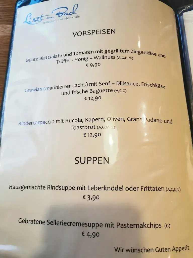 Menu_Liszt am Bach - Restaurant - Weinbar - Cafe_Kaisersdorf_image_2