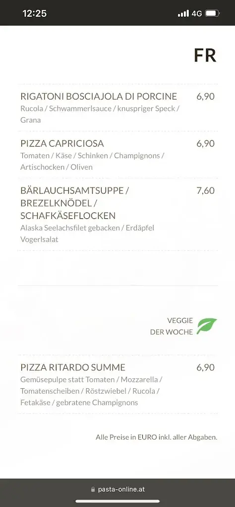 Menu_Restaurant Pasta_Mödling_image_4