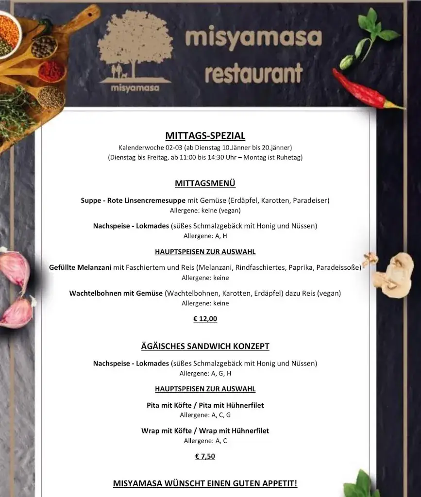 Menu_Misyamasa Restaurant_Mödling_immagine_4