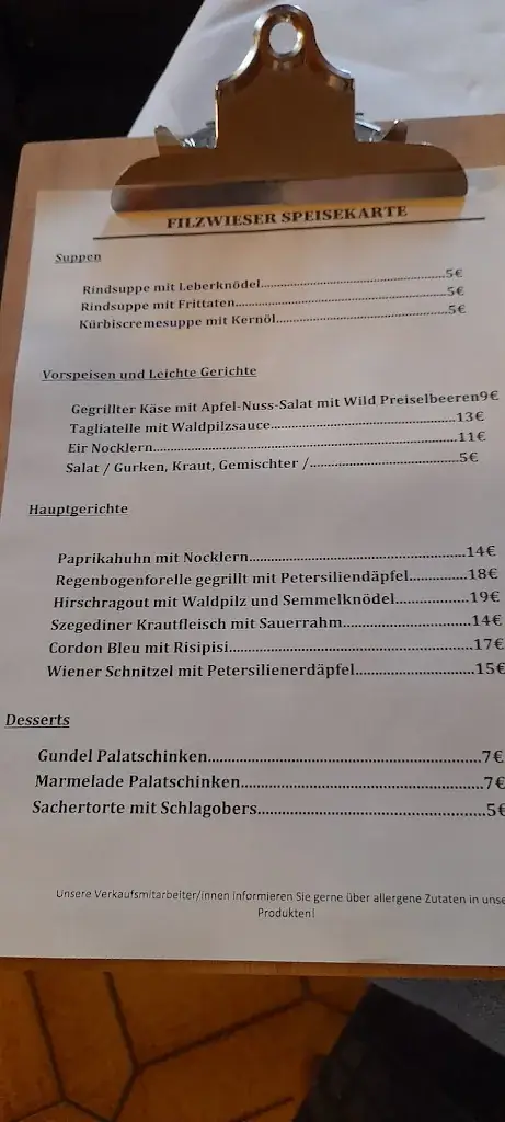 Menu_Gasthof Filzwieser_Mitterbach am Erlaufsee_image_4
