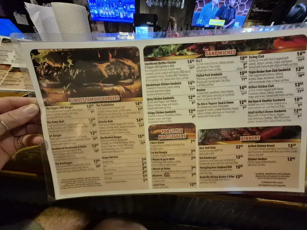 Menu_The Copper Still Pub & Grill_Martinsberg_image_4